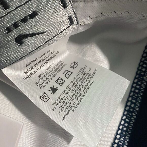 Nike Vapor Football Practice Short Mens Large Navy Blue CW3972-419 New No Pads - Picture 9 of 10